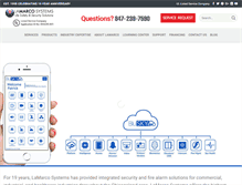 Tablet Screenshot of lamarcosystems.com